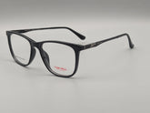 Classic Black Rectangular Eyeglasses – Stylish Full-Frame Optical Glasses - 1002-BK