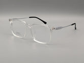 Clear Rectangle Titanium Optical Frame - 1001-CL