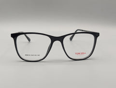 Classic Black Rectangular Eyeglasses – Stylish Full-Frame Optical Glasses - 1002-BK